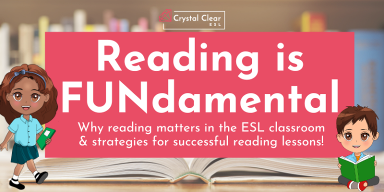 Reading is FUNdamental: Why reading matters in the ESL classroom & strategies for successful reading lessons!